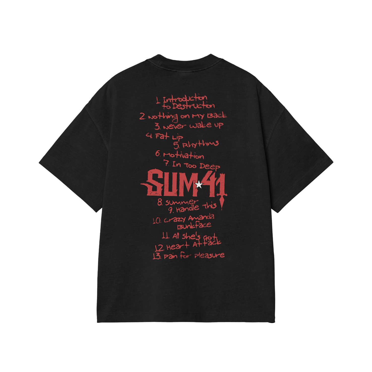 AKNF Tracklist Tee