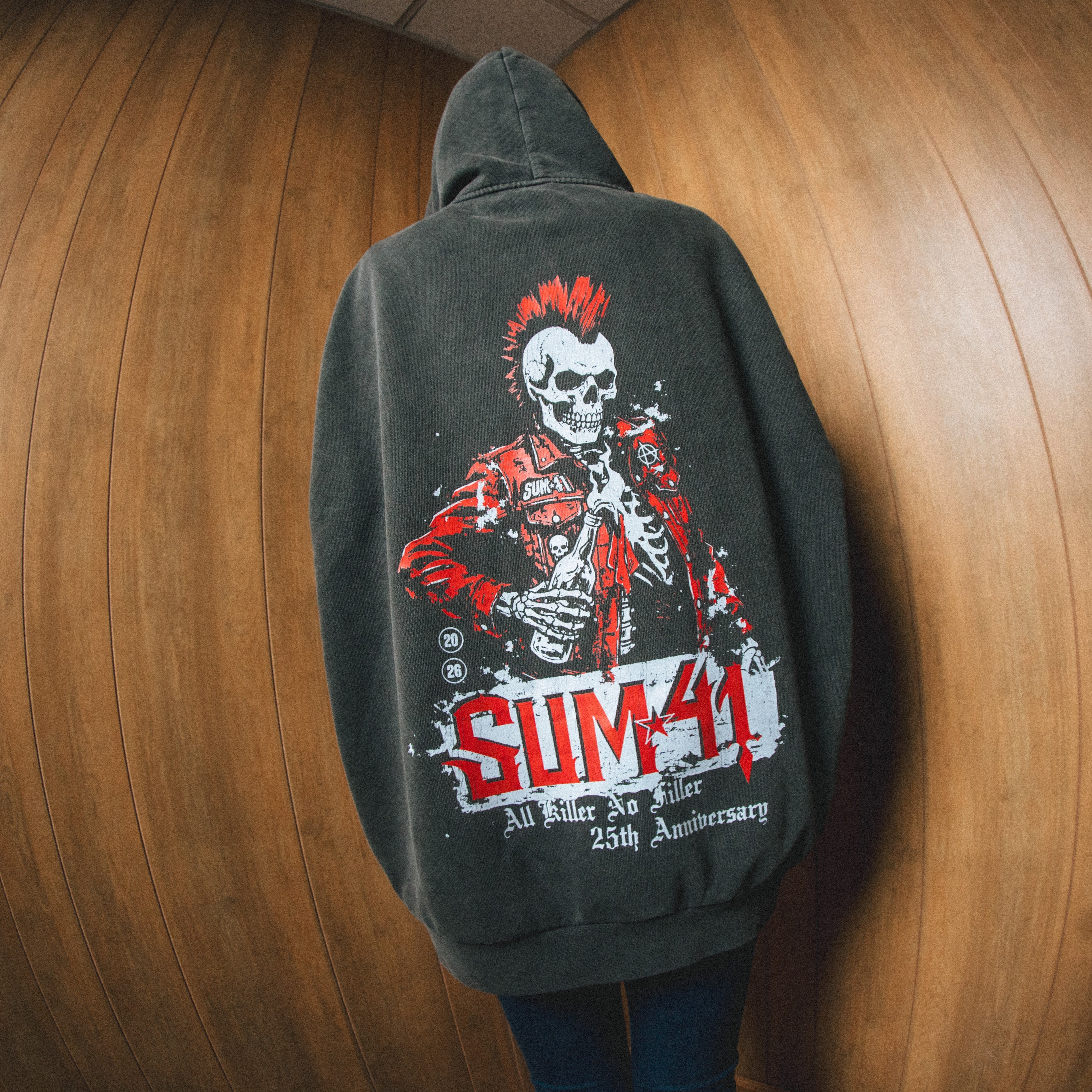AKNF 25th Anniversary Zip Up Hoodie