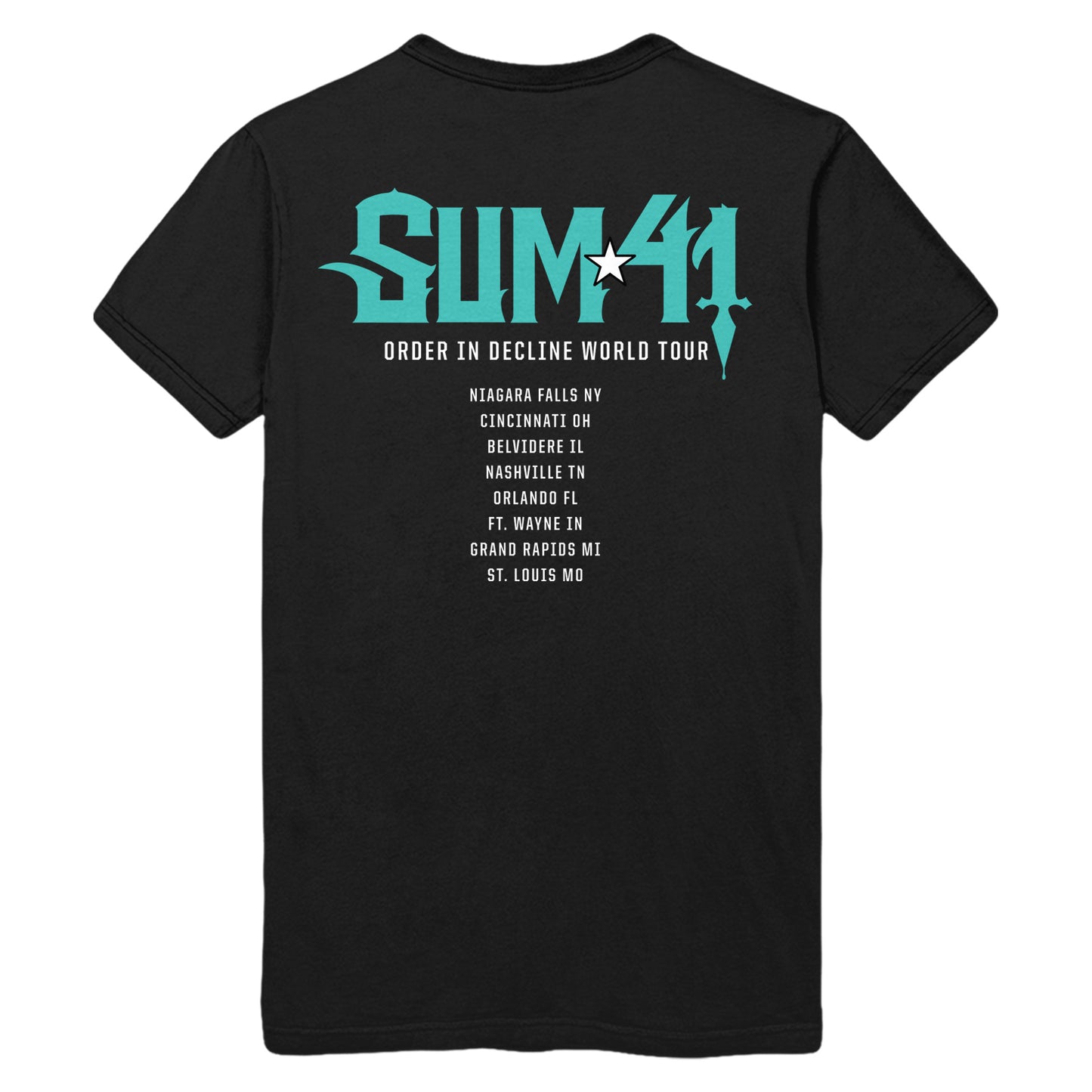 Order In Decline Tour Tee