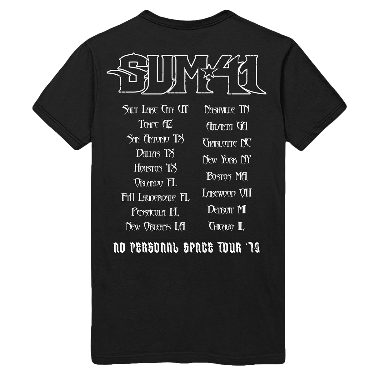 S41 REAP41 Itin Black Tee