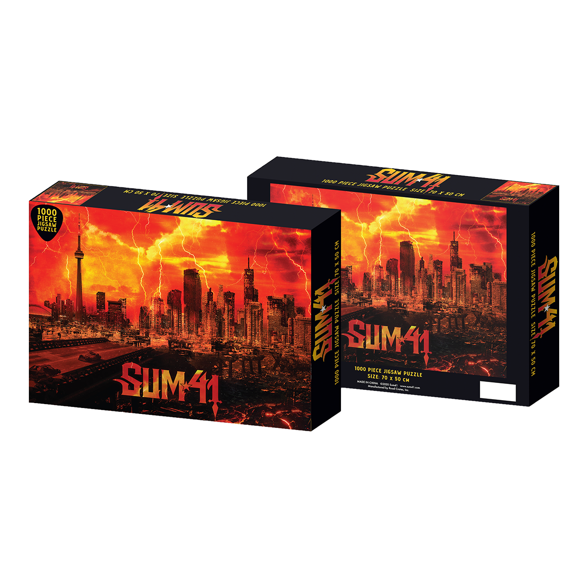 SUM 41 8枚Set Sum 41/Motley Crue Road Case - SUM41 (Performance Used)