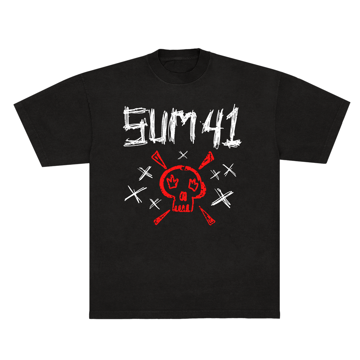 SUM41 Tシャツ Sum41 - Skull Fire T-shirt(BLACK) - Tシャツ | bandstore.jp