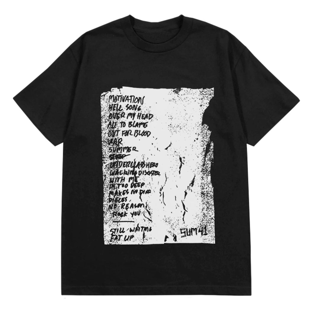 Setlist Tee