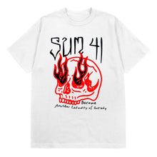 Load image into Gallery viewer, Skull Sketch Tee - White