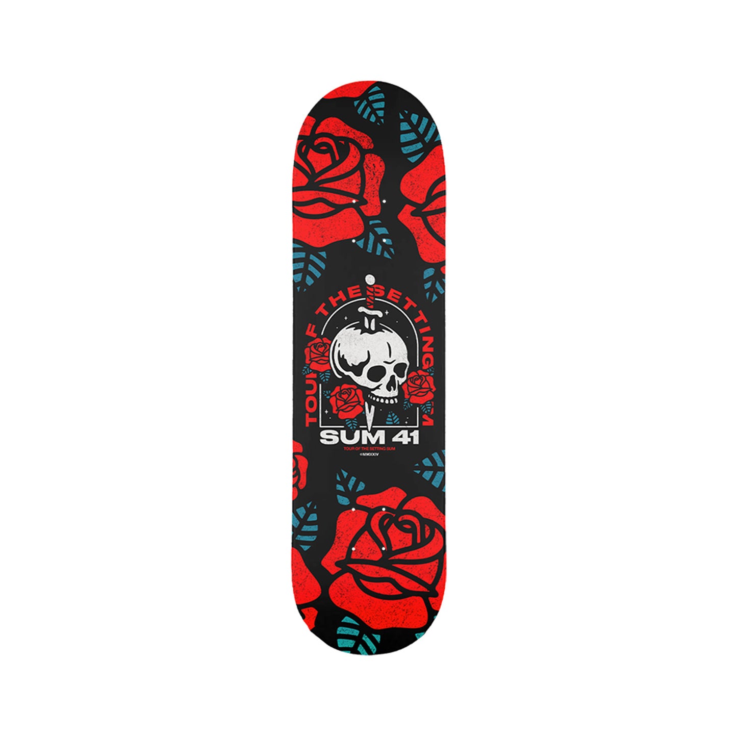 Tour Of The Setting Sun Skate Deck