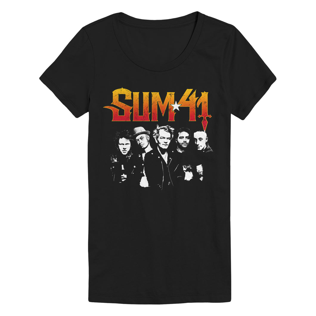 Sum 41 Order In Decline Photo Ladies Tee