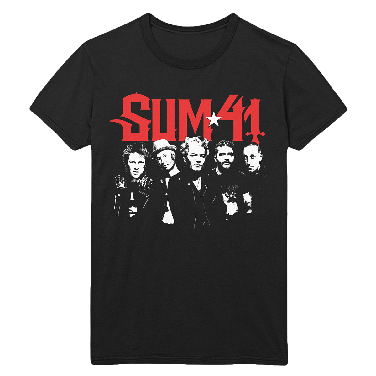 Contrast Portrait T-Shirt