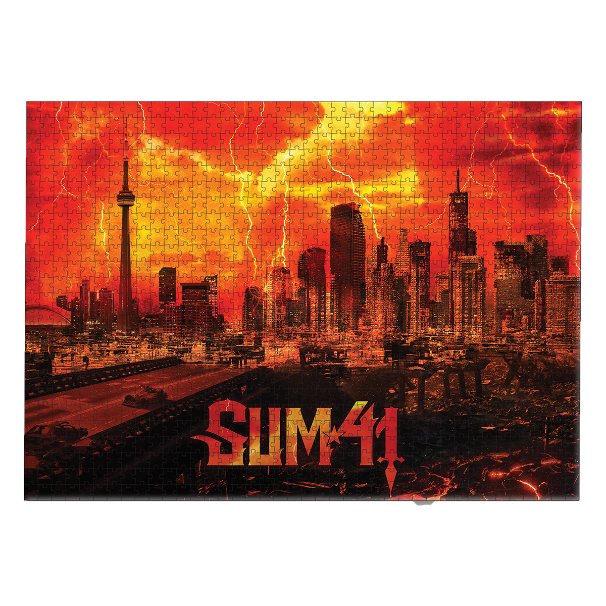 SUM 41 8枚Set Sum 41/Motley Crue Road Case - SUM41 (Performance Used)