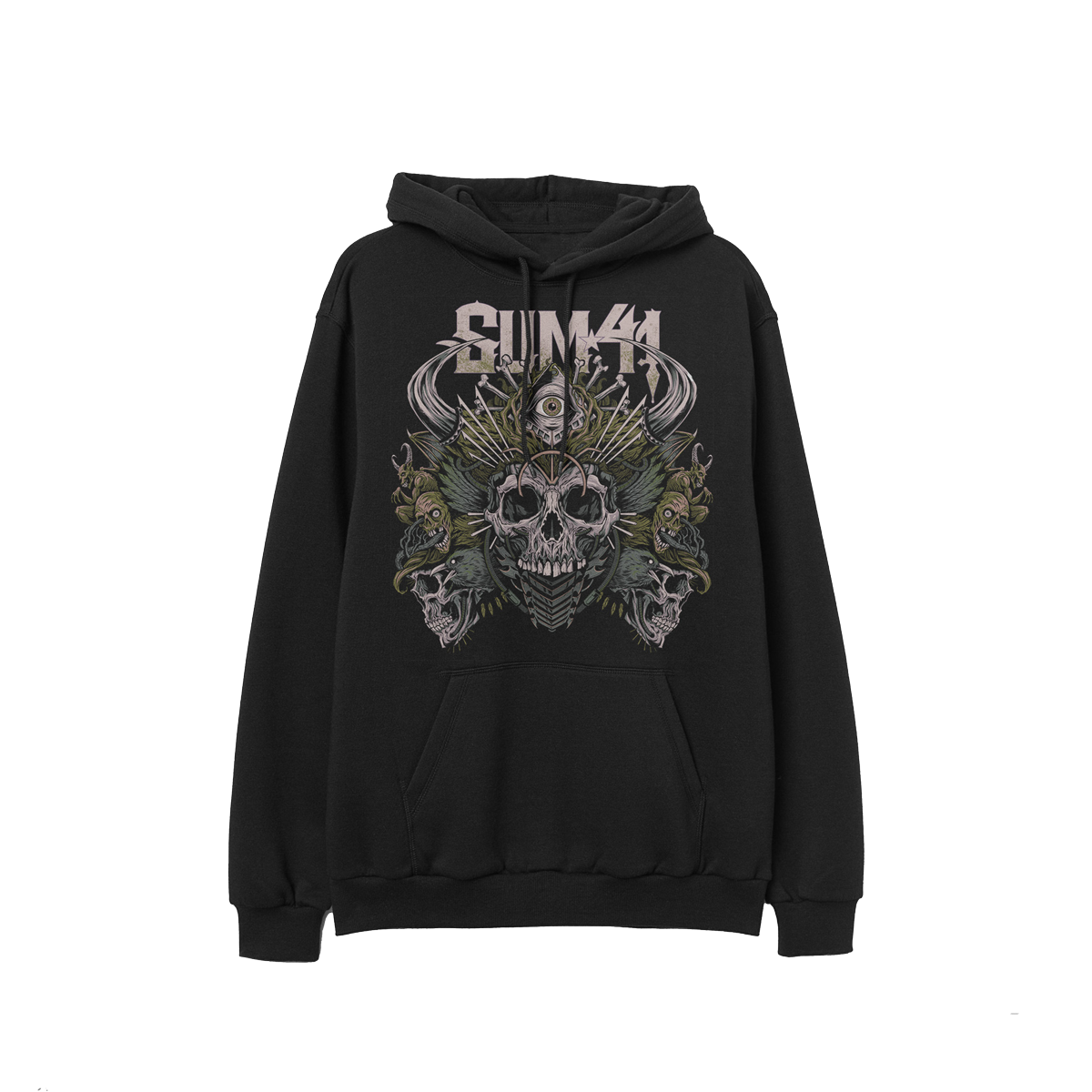 Black pyramid space trooper top hoodie